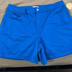 Zenana Blue Shorts